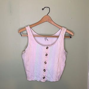 Crop tank top